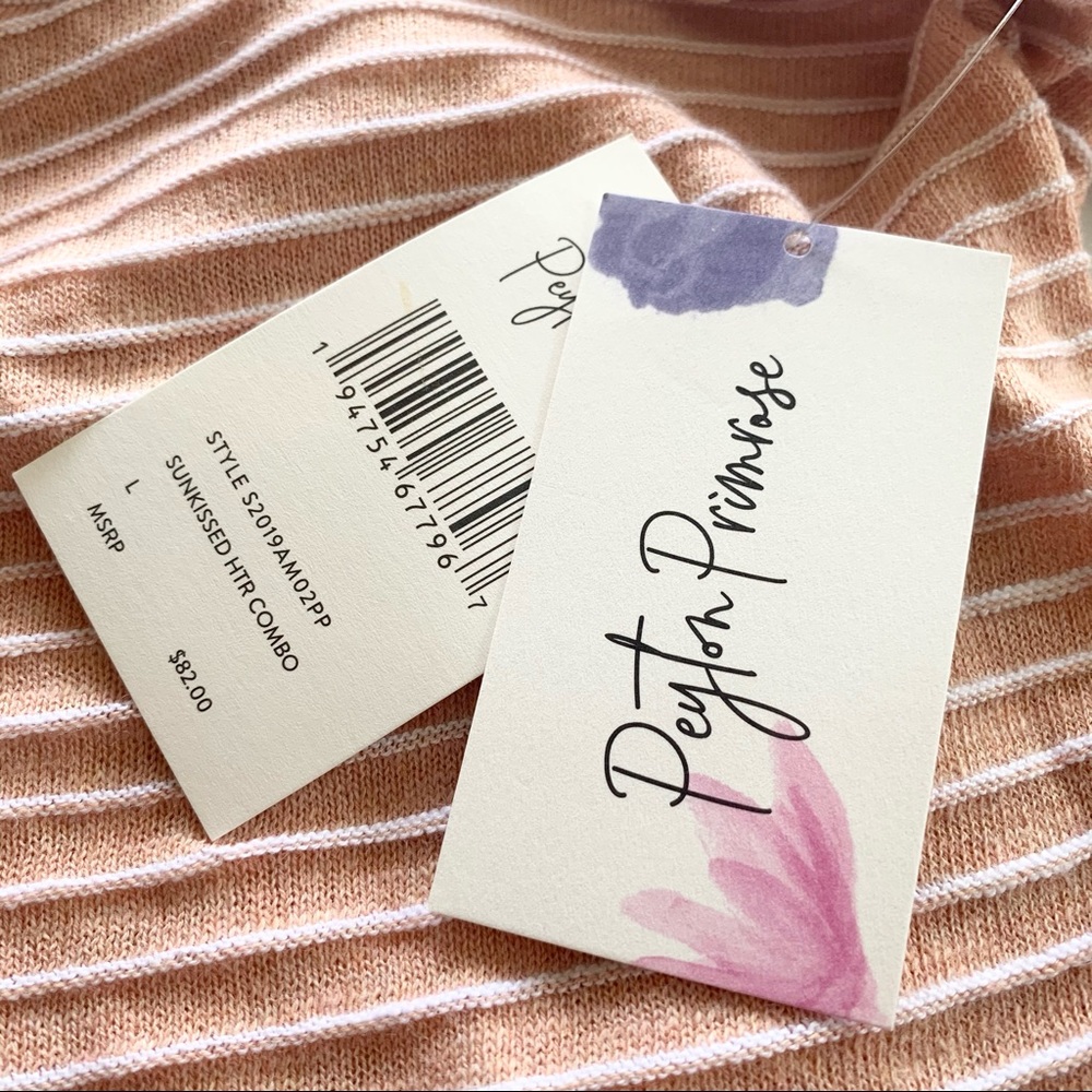 🌸New🌸 Peyton Primrose Open Front Cardigan L NWT - Picture 3 of 6